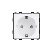 ELEMENT ZIGBEE GERMAN TYPE SOCKET, WHITE                                                                                                                                                                                                                       