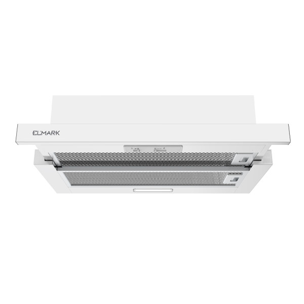 Telescopic wall mounted cooker hood EL-60L07WH 630m³/h white                                                                                                                                                                                                   