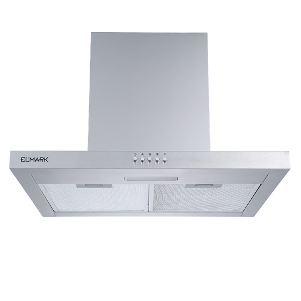 T-shaped wall mounted hood EL-60M17S 340m³/h silver                                                                                                                                                                                                            