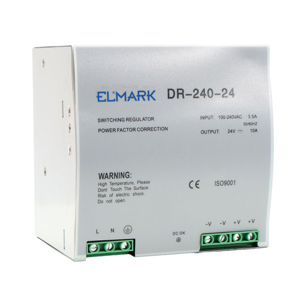DR-120-24 POWER SUPPLY 24V OUTPUT VOLTAGE 120W                                                                                                                                                                                                                 