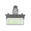 EX-PROOF LED EXIT 1.2W, IP67                                                                                                                                                                                                                                   
