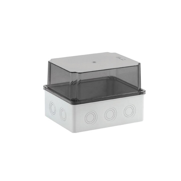 DISTRIBUTION BOX 260X150X120 TRANSPARENT LID, IP65                                                                                                                                                                                                             