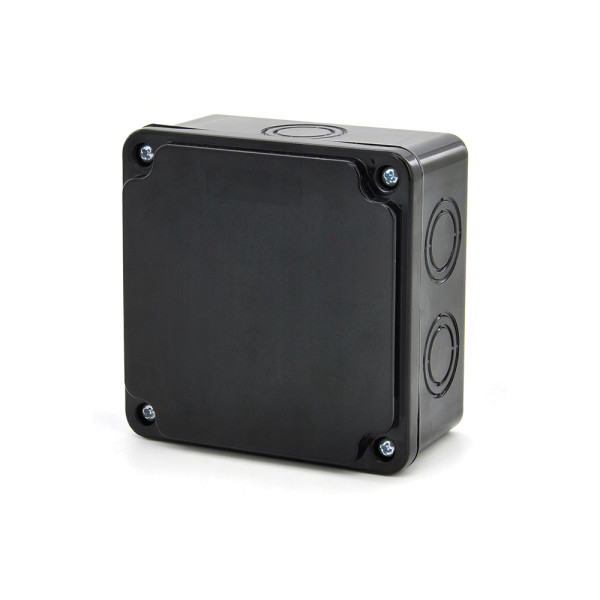 DISTRIBUTION BOX 200X200X80 BLACK, IP65                                                                                                                                                                                                                        