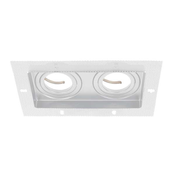 EL-8201 DOUBLE TRIMLESS DOWNLIGHT GU10, WHITE                                                                                                                                                                                                                  