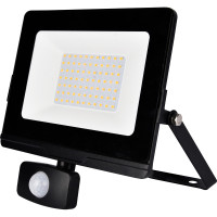 OMEGA50 LED FLOODLIGHT WITH SEN. 50W 5500K IP65+EM                                                                                                                                                                                                             