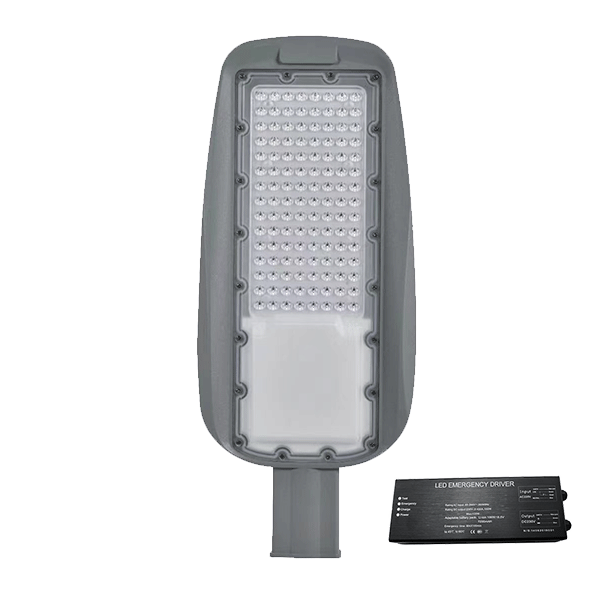 PRAGUE SMD LED UTCAI MEGVILÁGÍTÓ 100W 5500K IP65+SÜRGŐSSÉGI KÉSZLETTEL