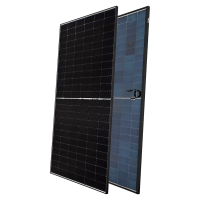 BIFACIAL HALF-CUT SOLAR PANEL N-TYPE 590W, BLACK