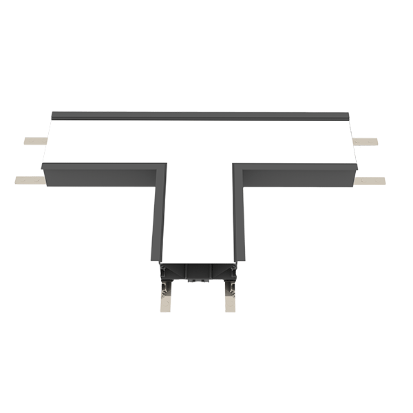 T-CONNECTOR FOR ELMARK PROFILE RECESSED 3000K FEKETE