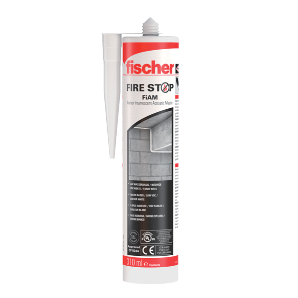 FISCHER FIАМ 310 INTUMESCENT ACOUSTIC MASTIC 310ml