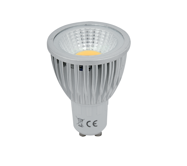 LED LÁMPA LEDCOB 5W GU10 230V FEHÉR