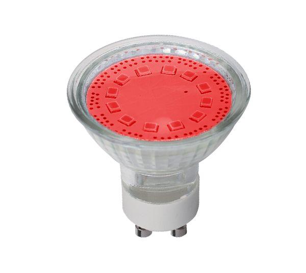 LED LÁMPA SMD2835 3W GU10 230V 3000K PIROS