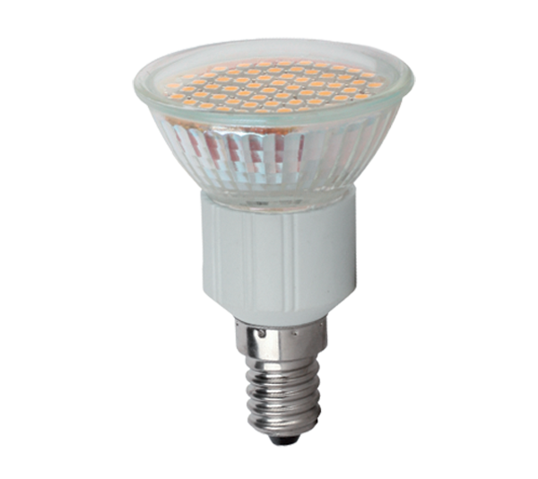 LED LÁMPA LED60SMD3528 3W E14 230V MELEG FEHÉR