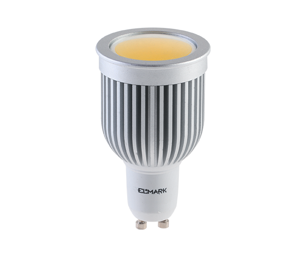 LED LÁMPA LEDCOB 7W GU10 230V FEHÉR