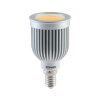 LED LÁMPA LEDCOB 7W E14 230V FEHÉR