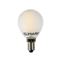 LED LÁMPA GÖMB G45 FILAMENT 2W E14 230V 2700K FROSTED